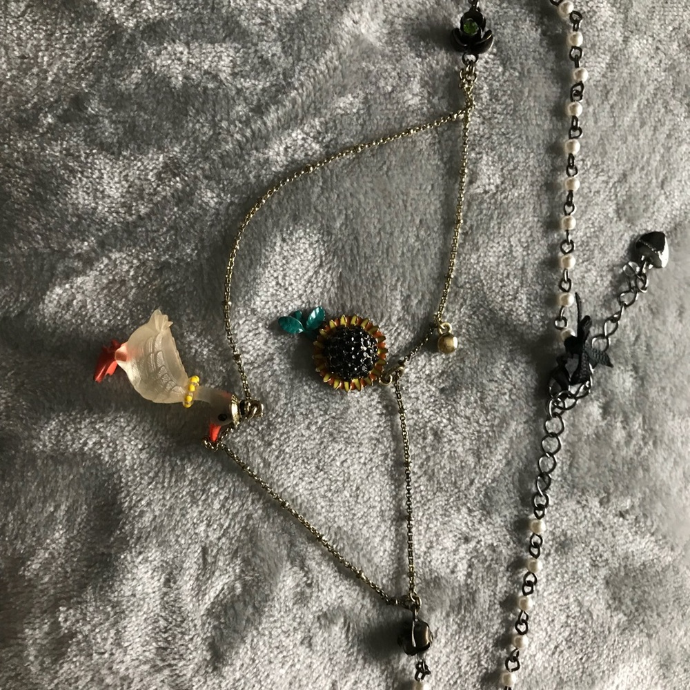 Farm House Betsey Johnson necklace